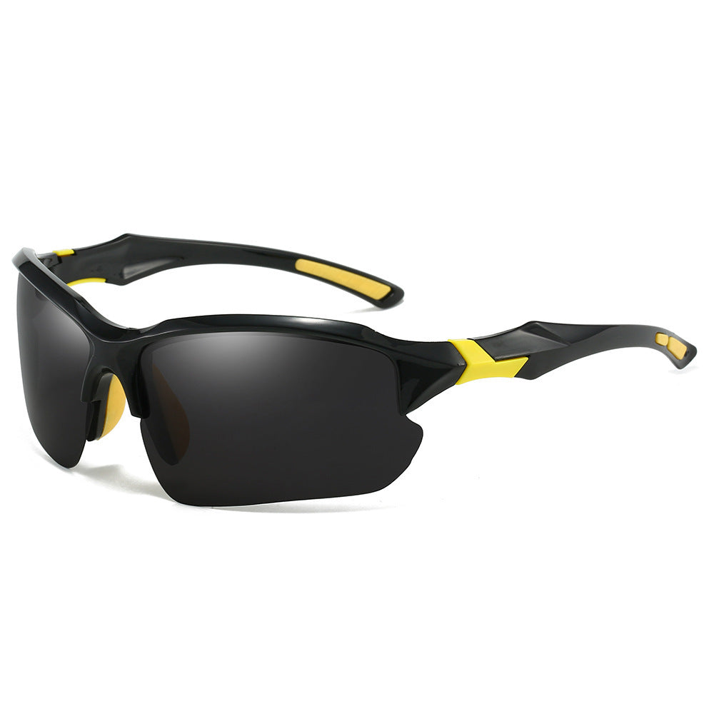 Nokmo | Men's Sports Sunglasses with Wrap-Around Style
