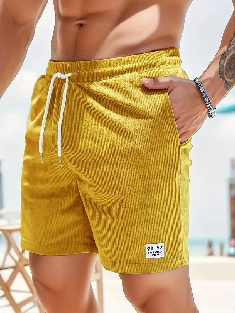 Nokmo | Men's Swim Shorts with Ribbed Texture