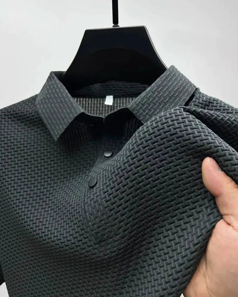 Nokmo | Men's Textured Polo Shirt