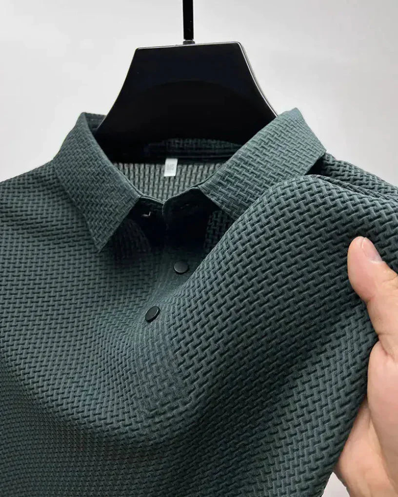 Nokmo | Men's Textured Polo Shirt
