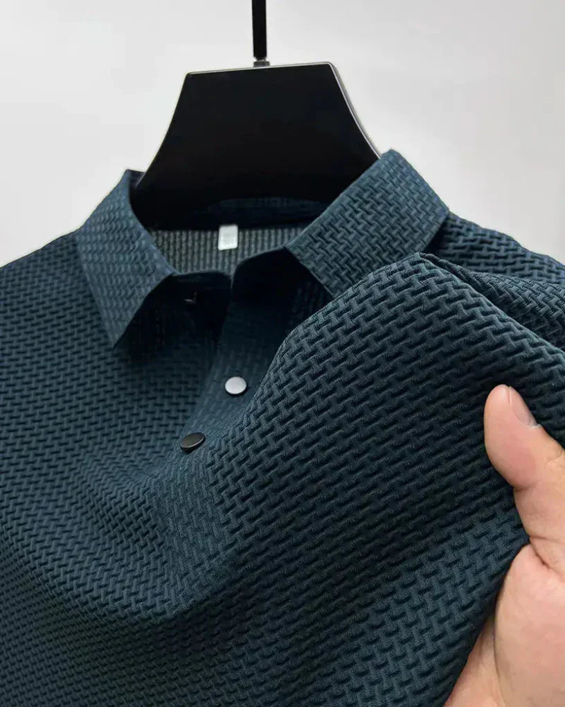 Nokmo | Men's Textured Polo Shirt