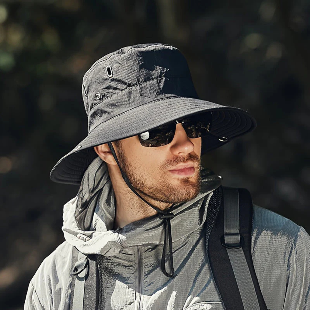 Nokmo | Men's UV Protection Bucket Hat Wide Brim