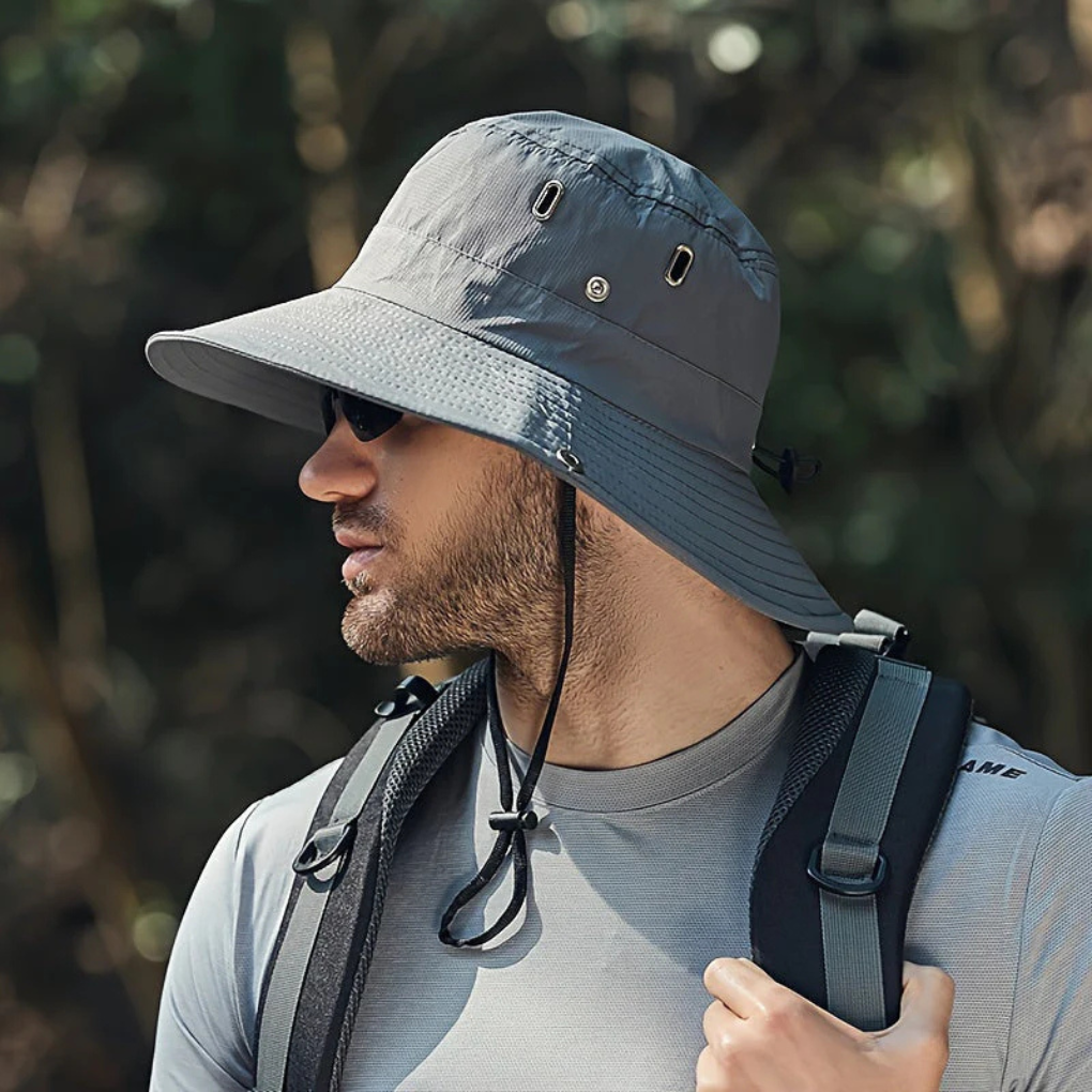 Nokmo | Men's UV Protection Bucket Hat Wide Brim