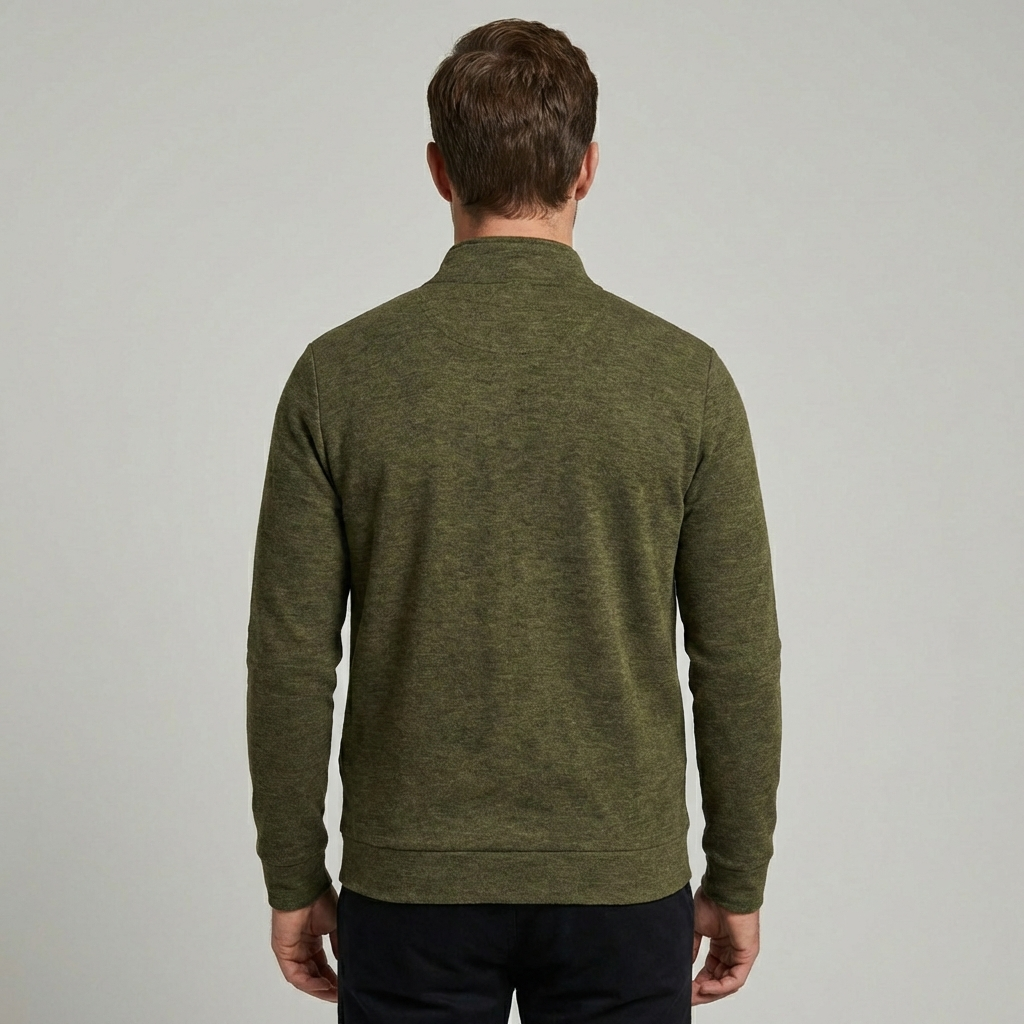 Nokmo | Men's Zip-Up Jacket with Stand Collar