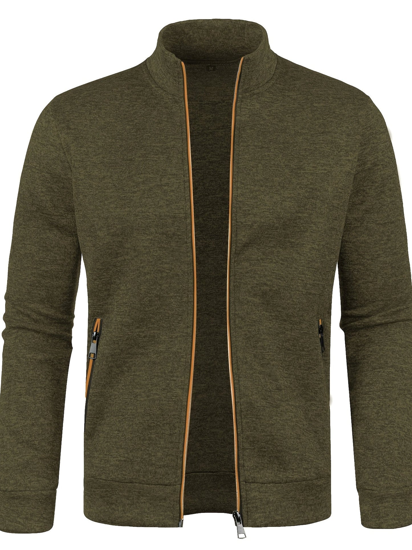 Nokmo | Men's Zip-Up Jacket with Stand Collar