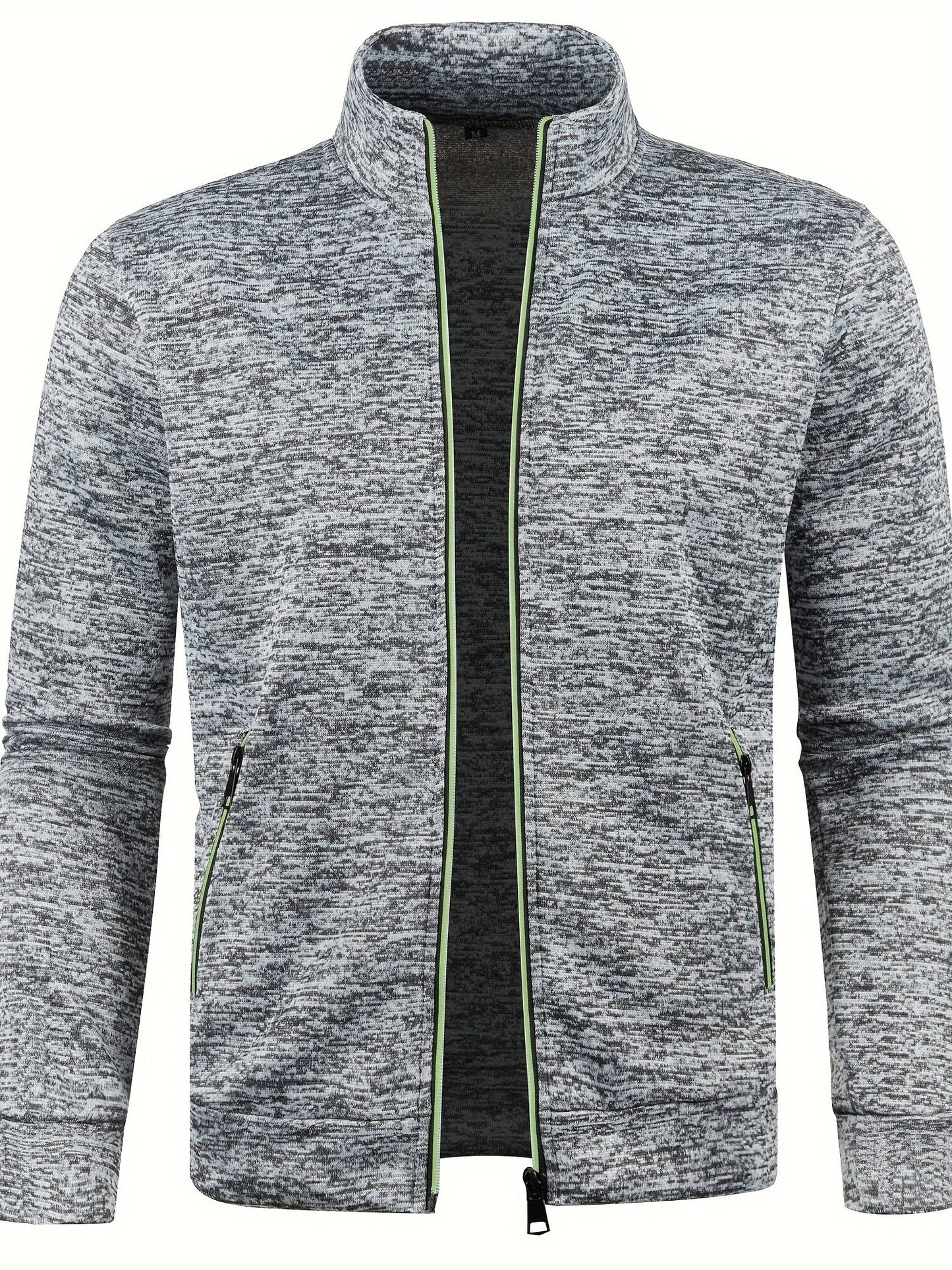 Nokmo | Men's Zip-Up Jacket with Stand Collar
