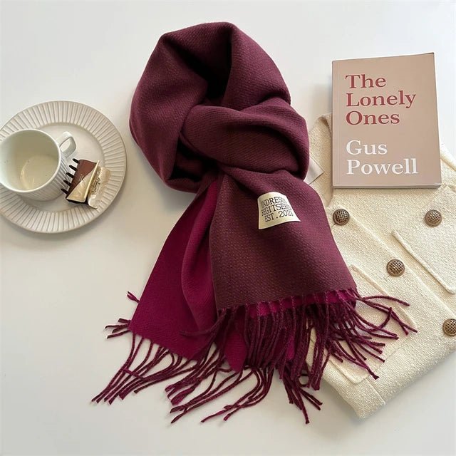 Nokmo | Meriva Soft Warm Wool Scarf for Men and Women