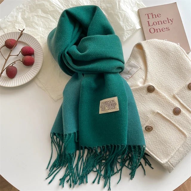 Nokmo | Meriva Soft Warm Wool Scarf for Men and Women