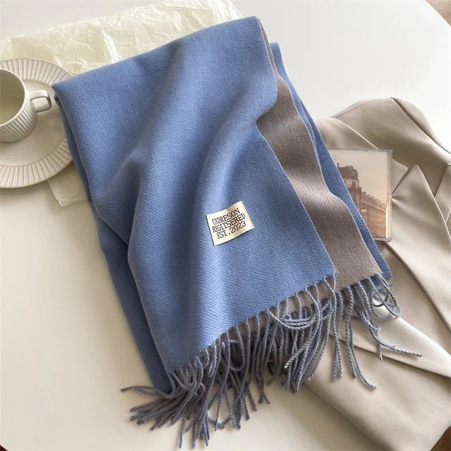 Nokmo | Meriva Soft Warm Wool Scarf for Men and Women