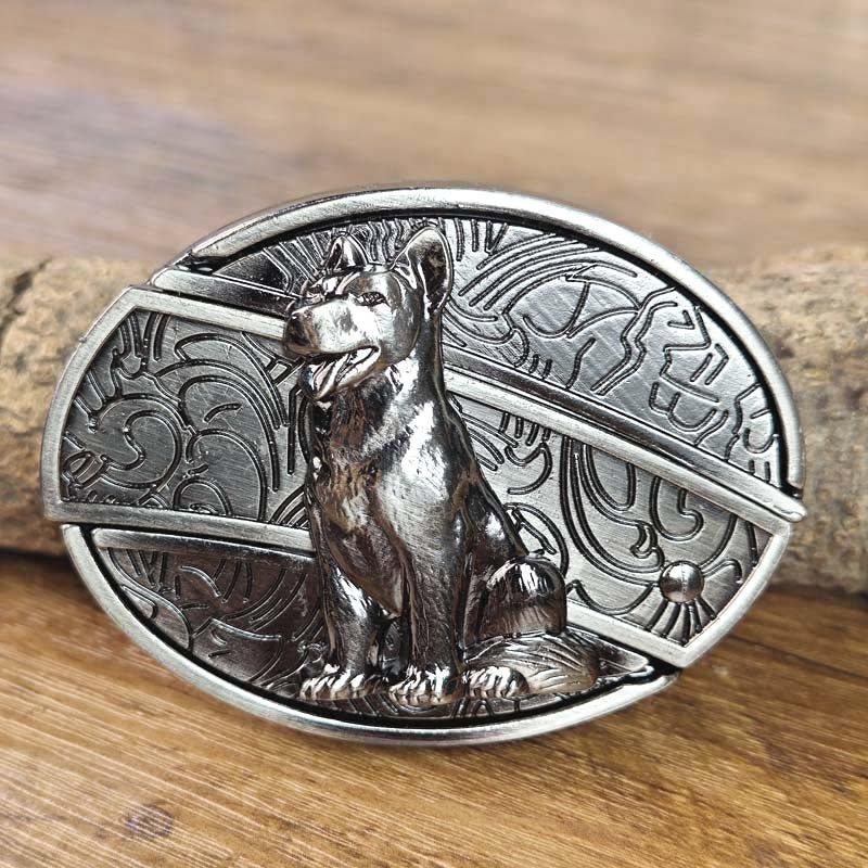 Nokmo | Metal Oval Cowboys Belt Buckle