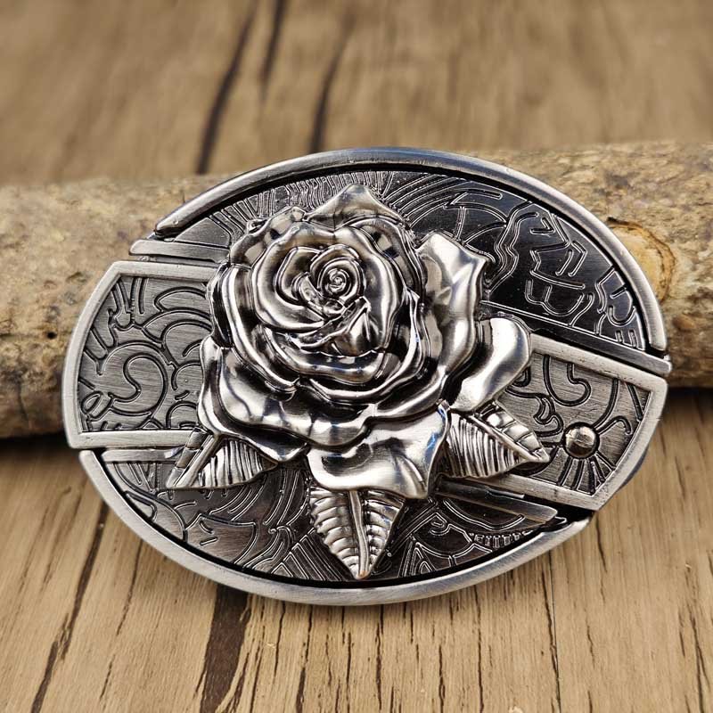 Nokmo | Metal Oval Cowboys Belt Buckle