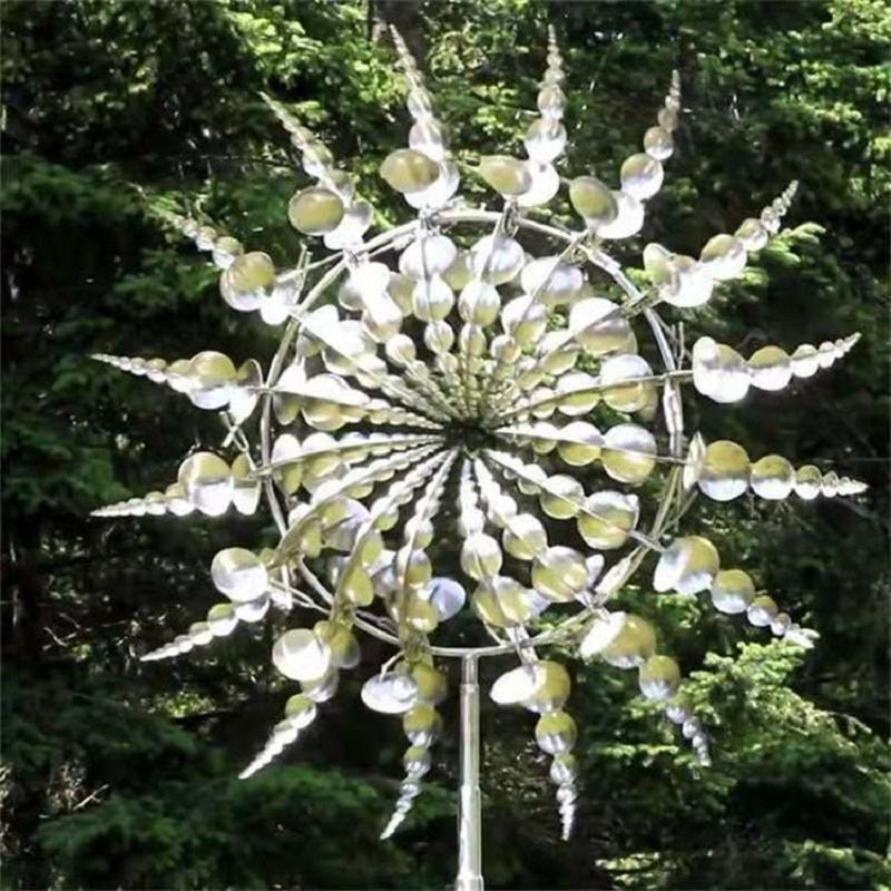 Nokmo Metal Wind Spinner for Garden