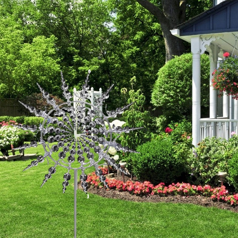 Nokmo Metal Wind Spinner for Garden