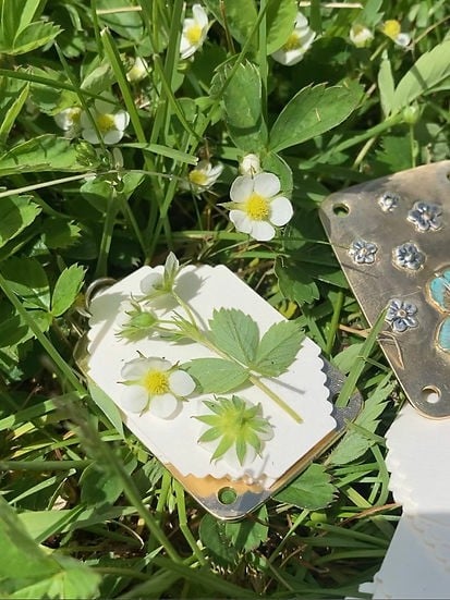 Nokmo | Mini Flower Press | Compact Botanical Keepsake Maker | Portable Craft Tool