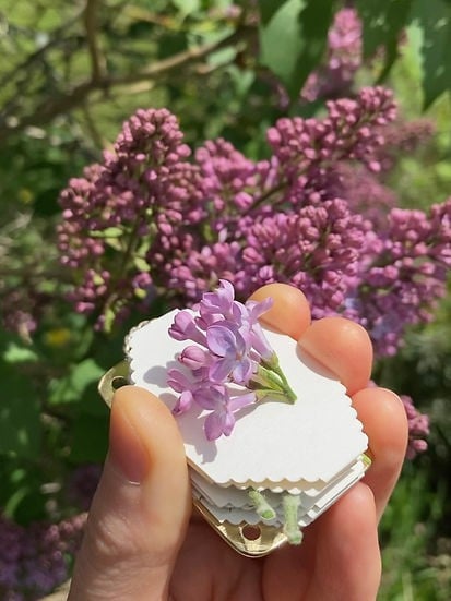 Nokmo | Mini Flower Press | Compact Botanical Keepsake Maker | Portable Craft Tool