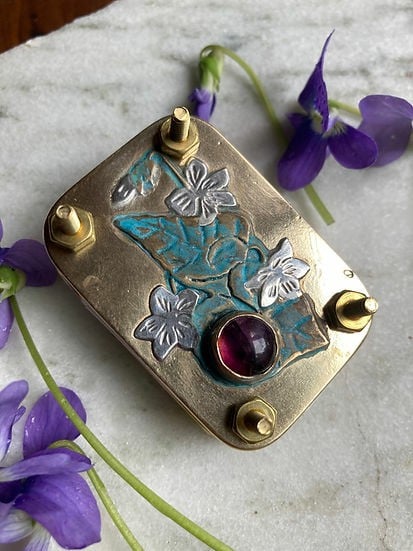 Nokmo | Mini Flower Press | Compact Botanical Keepsake Maker | Portable Craft Tool