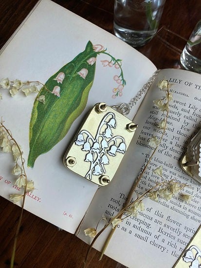 Nokmo | Mini Flower Press | Compact Botanical Keepsake Maker | Portable Craft Tool