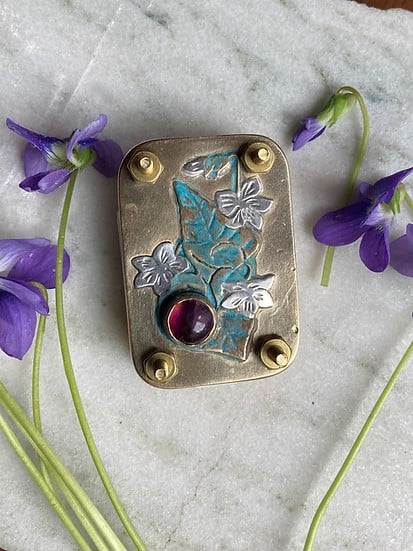 Nokmo | Mini Flower Press | Compact Botanical Keepsake Maker | Portable Craft Tool