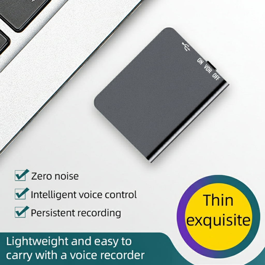 Nokmo | Miniature Voice Recorder – Small, Discreet, and Powerful Audio Capture | Perfect for Stealth Recording and Voice Activation