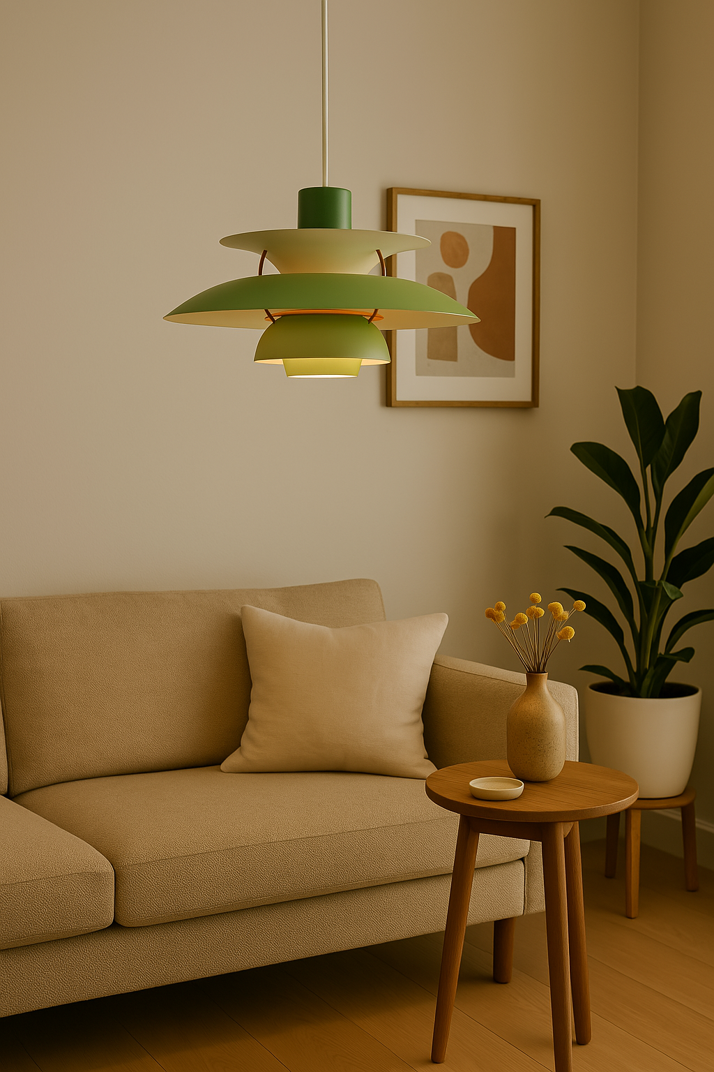 Nokmo | Modern LED Ceiling Lamp Round – Dimmable & Durable – Stylish Lighting for Living Room, Dining Room & Office