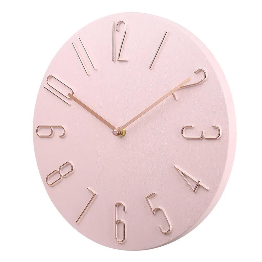 Nokmo | Modern Minimalist Silent Clock – Stylish Wall Clock