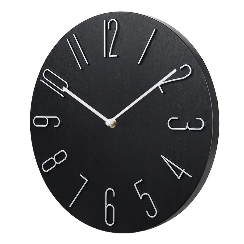 Nokmo | Modern Minimalist Silent Clock – Stylish Wall Clock
