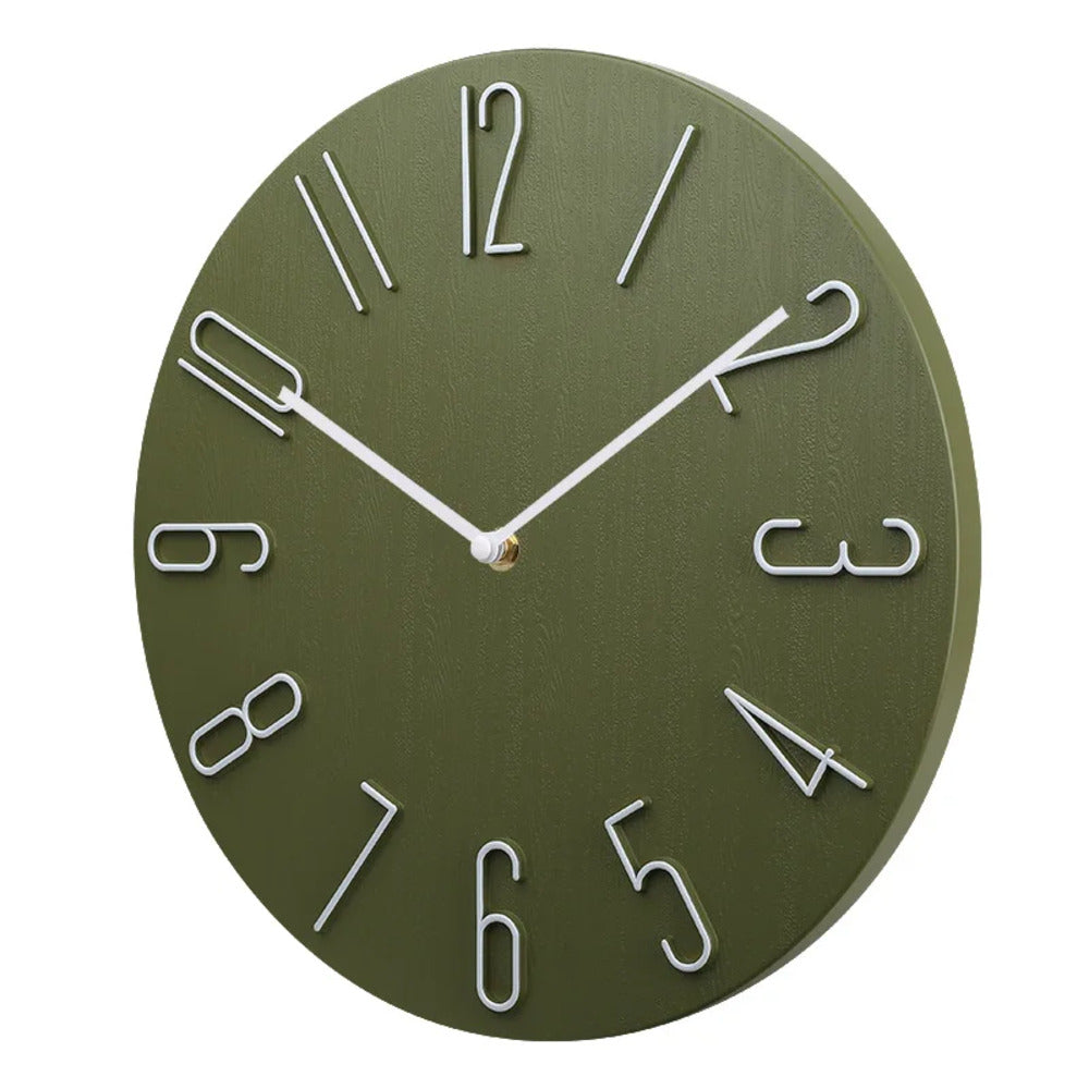 Nokmo | Modern Minimalist Silent Clock – Stylish Wall Clock