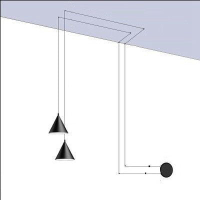 Nokmo | Modern Pendant Light | Minimalist Metal Design