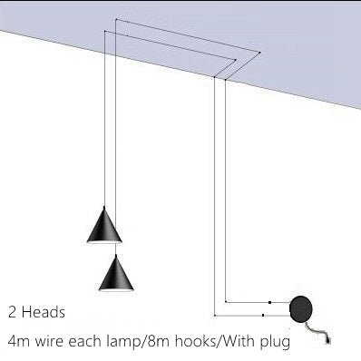 Nokmo | Modern Pendant Light | Minimalist Metal Design