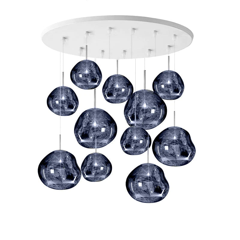 Nokmo | Multi-Arm Pendant Light | Sculptural Melt Design