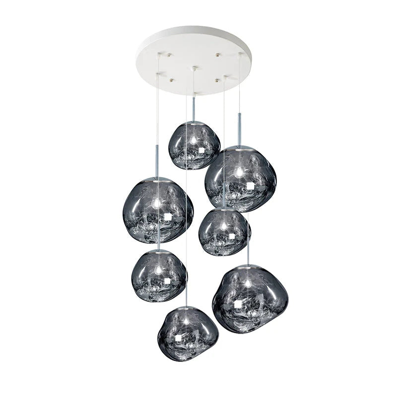 Nokmo | Multi-Arm Pendant Light | Sculptural Melt Design