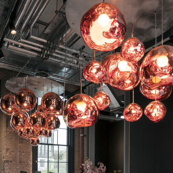 Nokmo | Multi-Arm Pendant Light | Sculptural Melt Design