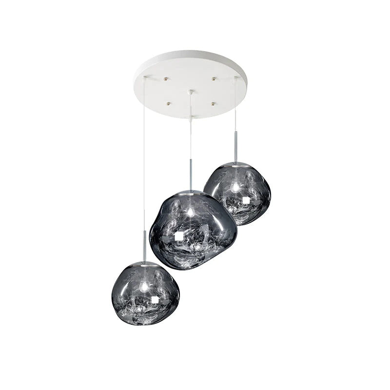 Nokmo | Multi-Arm Pendant Light | Sculptural Melt Design