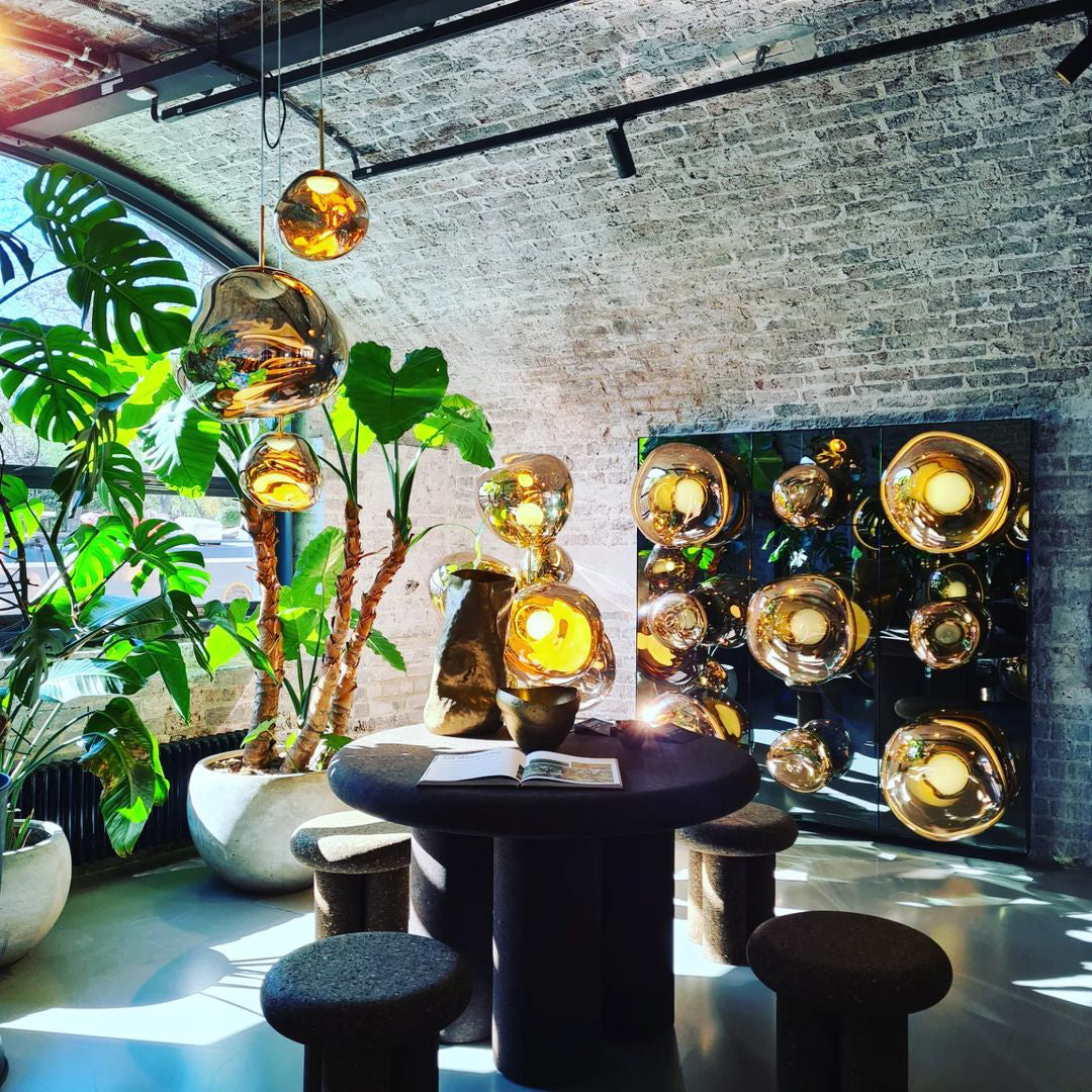 Nokmo | Multi-Arm Pendant Light | Sculptural Melt Design