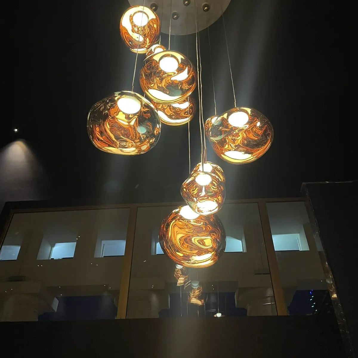 Nokmo | Multi-Arm Pendant Light | Sculptural Melt Design