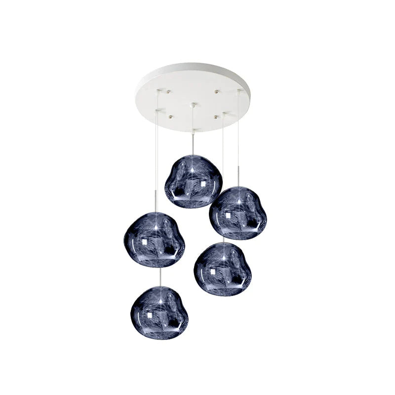 Nokmo | Multi-Arm Pendant Light | Sculptural Melt Design