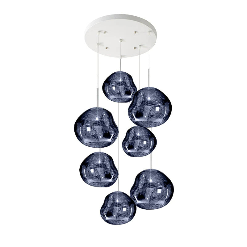 Nokmo | Multi-Arm Pendant Light | Sculptural Melt Design