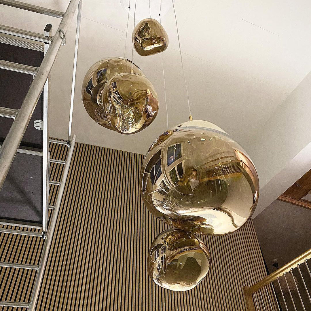 Nokmo | Multi-Arm Pendant Light | Sculptural Melt Design
