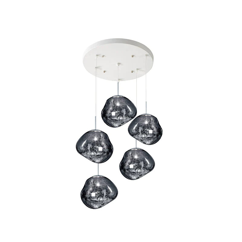 Nokmo | Multi-Arm Pendant Light | Sculptural Melt Design