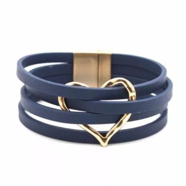 Nokmo | Multi-Layered O-Leather Wrap Bracelet