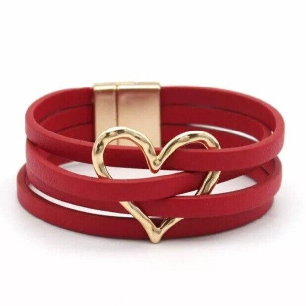 Nokmo | Multi-Layered O-Leather Wrap Bracelet