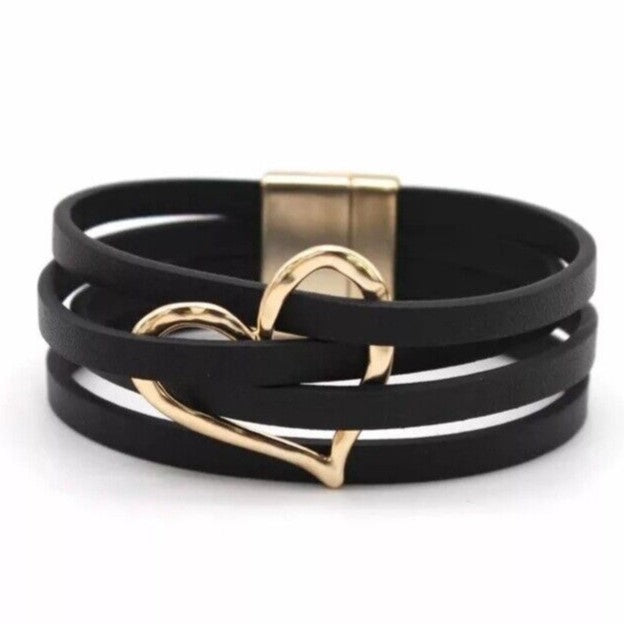 Nokmo | Multi-Layered O-Leather Wrap Bracelet