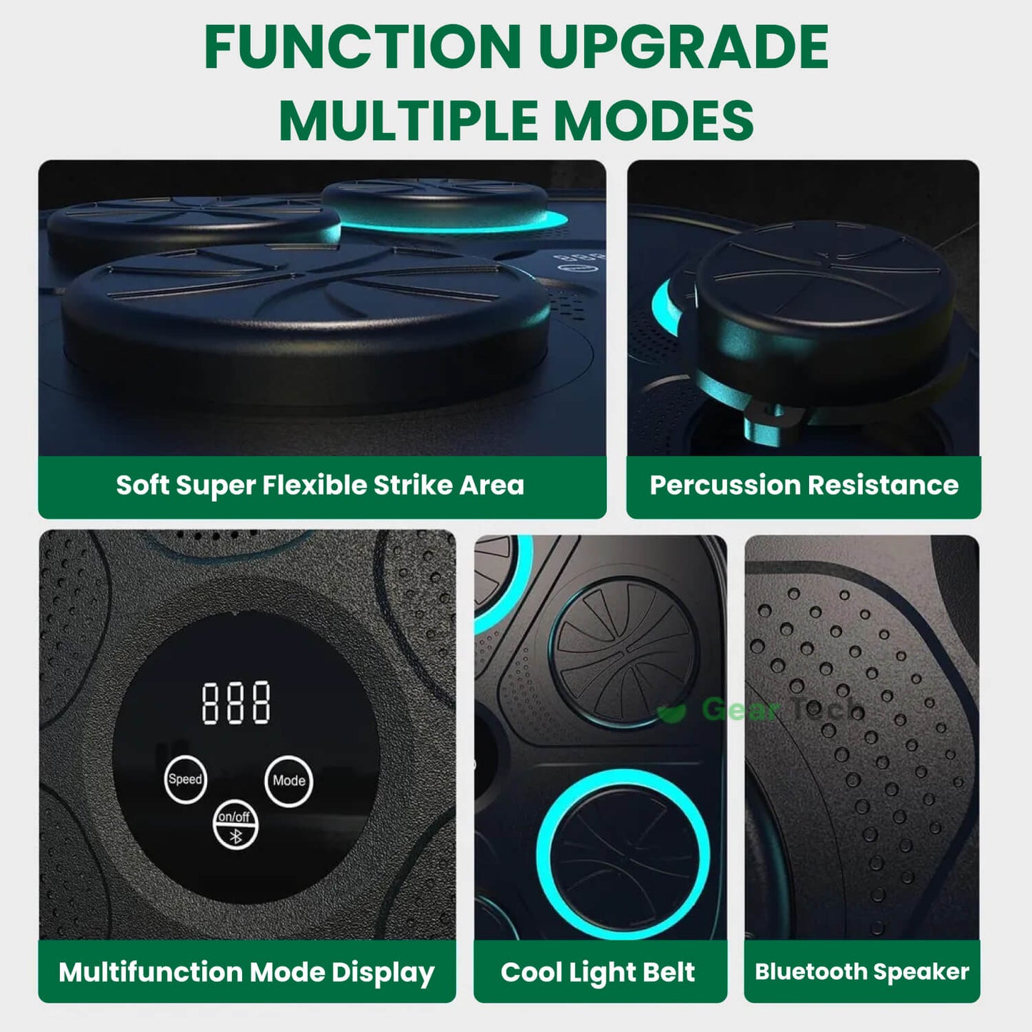 Nokmo | Music Boxing Machine | Interactive Training | RGB & Bluetooth