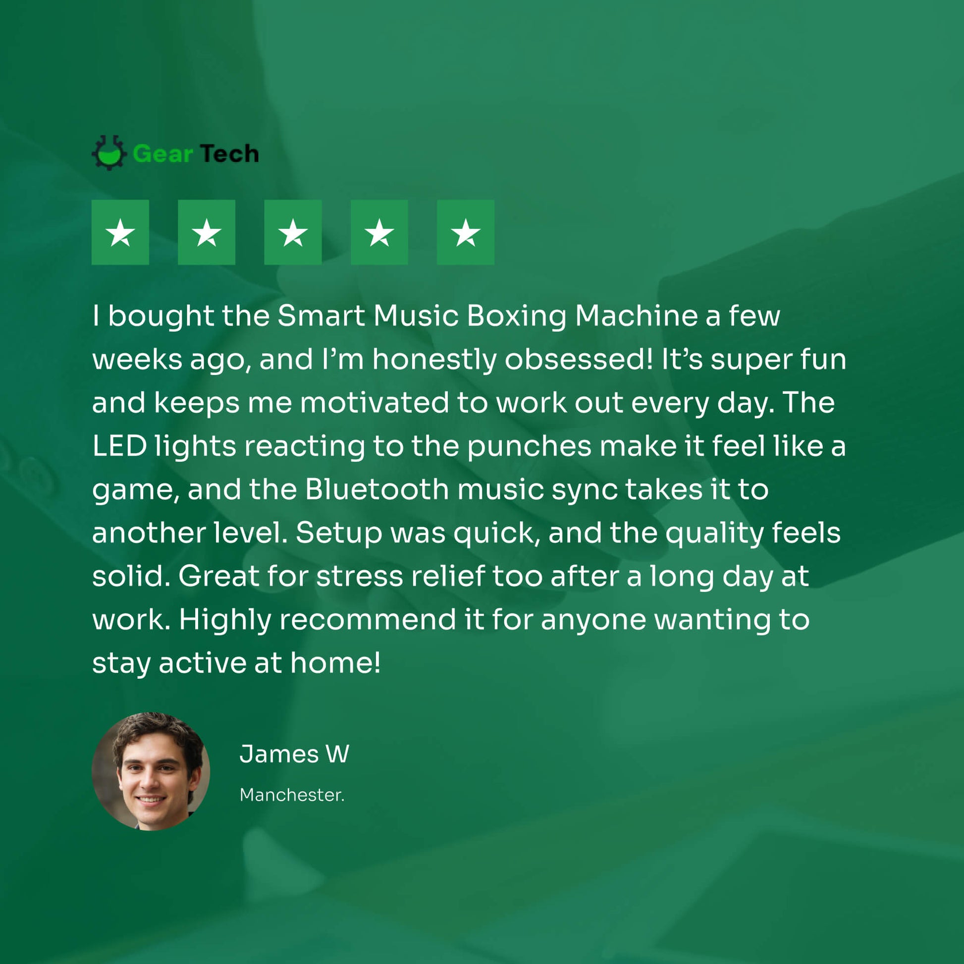 Nokmo | Music Boxing Machine | Interactive Training | RGB & Bluetooth