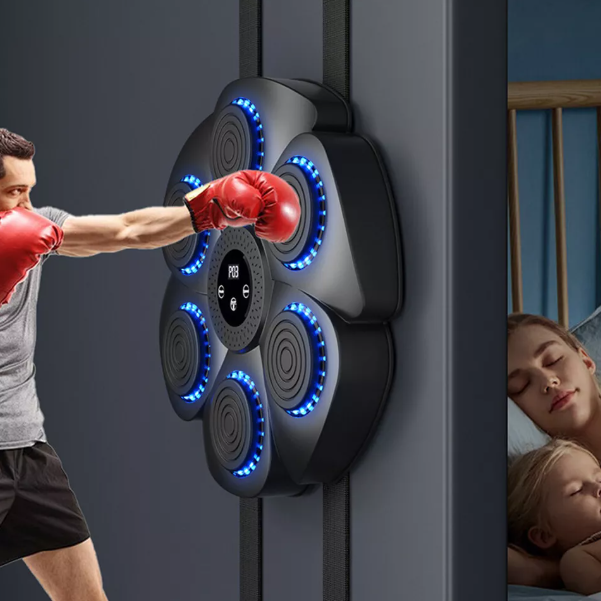 Nokmo | Music Boxing Machine | Interactive Training | RGB & Bluetooth