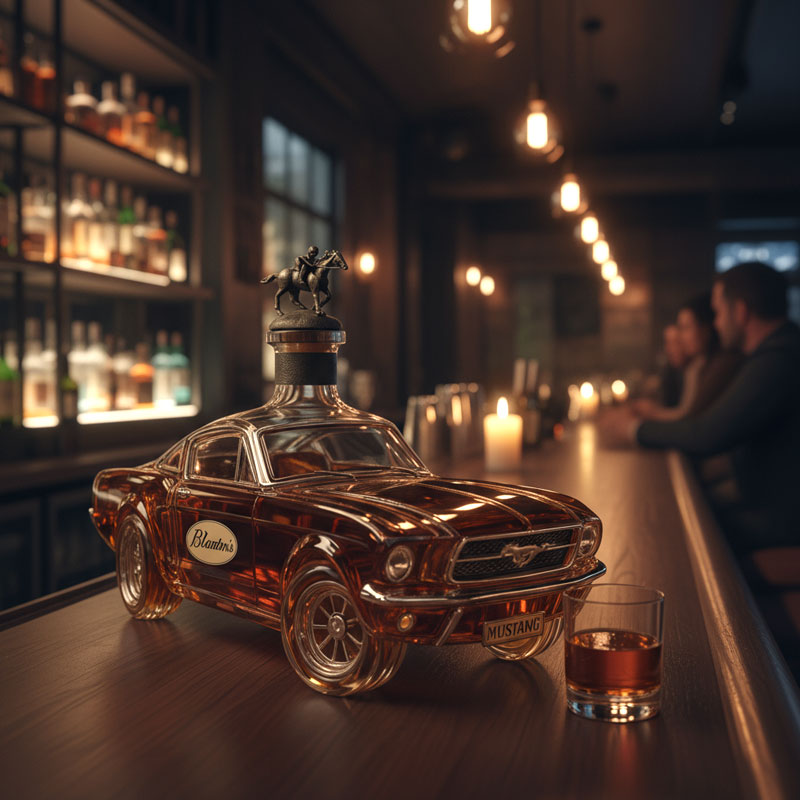 Nokmo | Mustang Car Shaped Whiskey Decanter