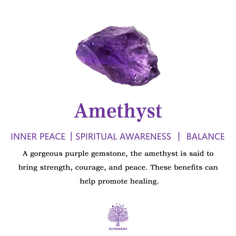 Nokmo | Natural Crystal Healing Energy Bracelet - Aria