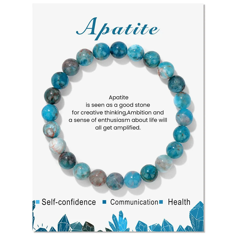 Nokmo | Natural Crystal Healing Energy Bracelet - Aria