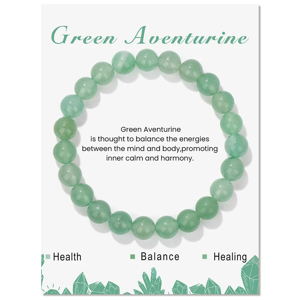 Nokmo | Natural Crystal Healing Energy Bracelet - Aria