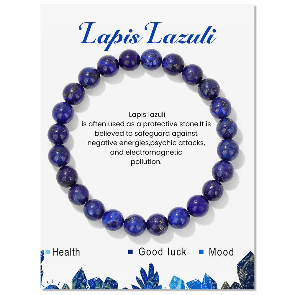 Nokmo | Natural Crystal Healing Energy Bracelet - Aria